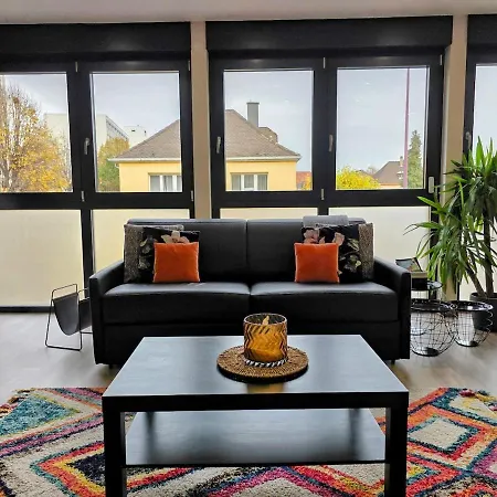 Duplex Moderne A 15 Mins Du Marche De Noel De Strasbourg * シルティグアイム