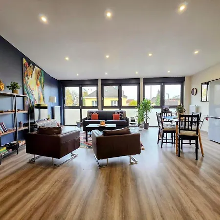 Duplex Moderne A 15 Mins Du Marche De Noel De Strasbourg *