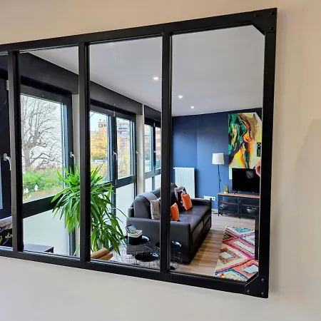 Duplex Moderne A 15 Mins Du Marche De Noel De Strasbourg アパート